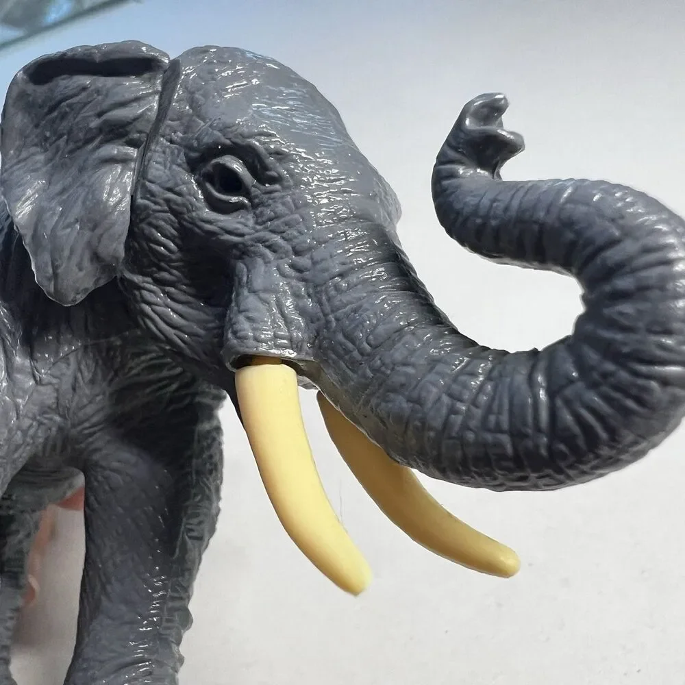 Vintage 1972 Britains Ltd Zoo Asian Elephant Figure Made in England